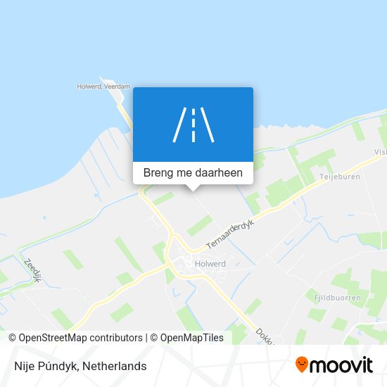 Nije Púndyk kaart