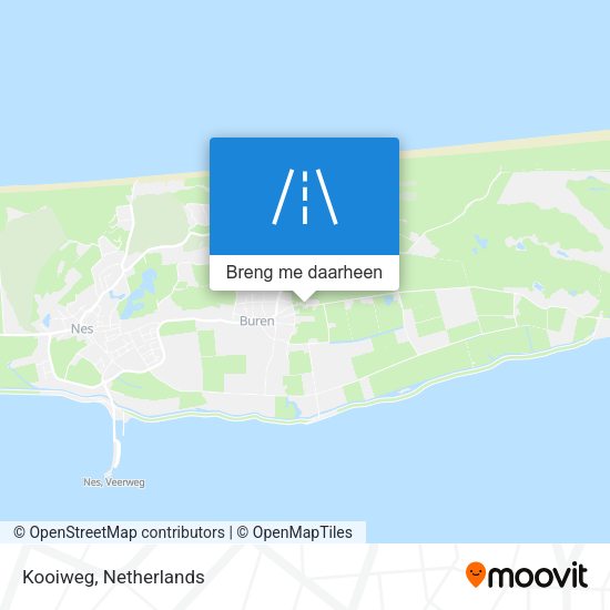 Kooiweg kaart