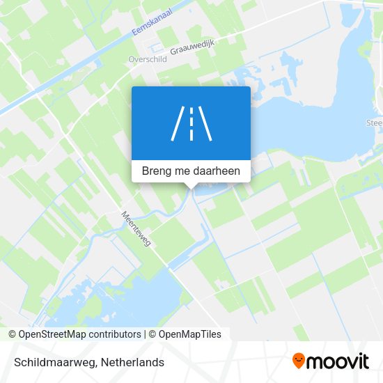 Schildmaarweg kaart