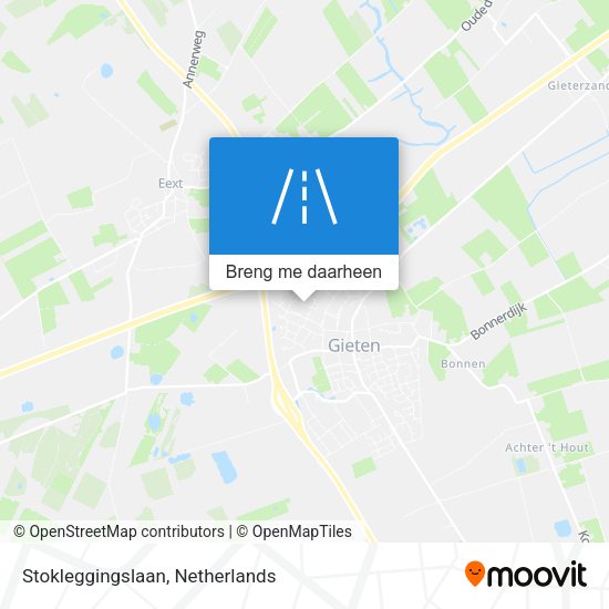 Stokleggingslaan kaart