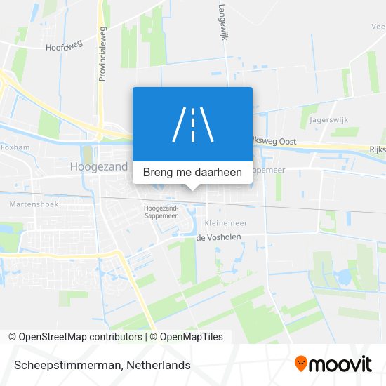 Scheepstimmerman kaart