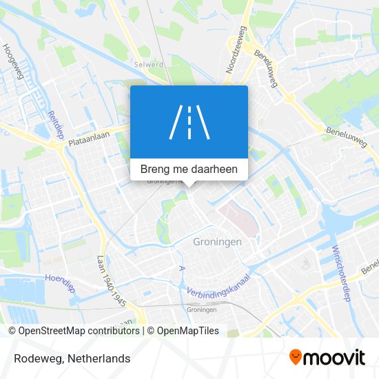 Rodeweg kaart