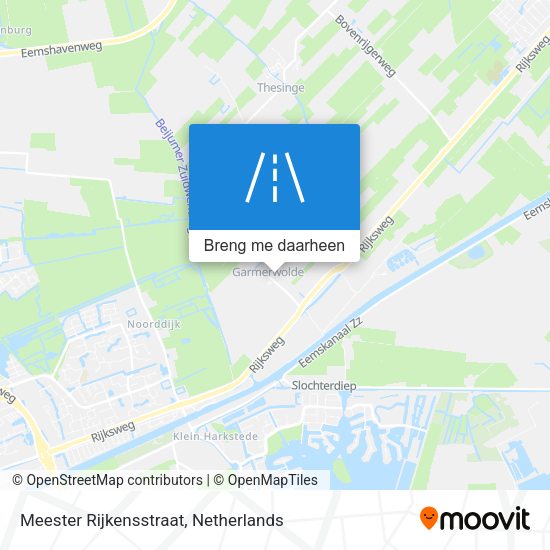 Meester Rijkensstraat kaart