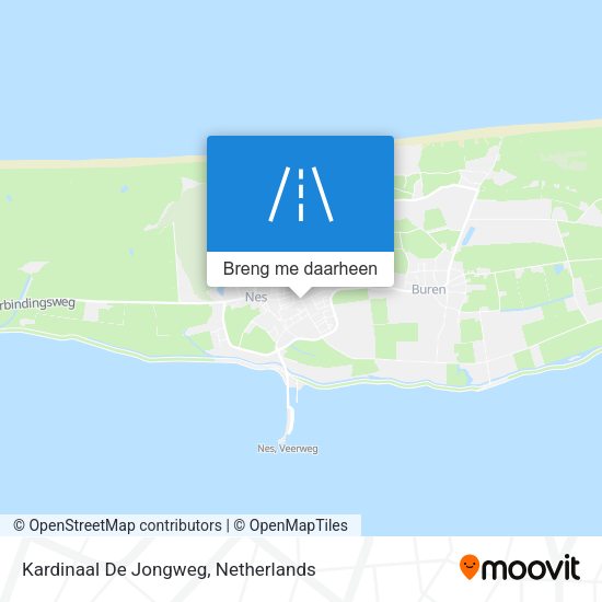 Kardinaal De Jongweg kaart