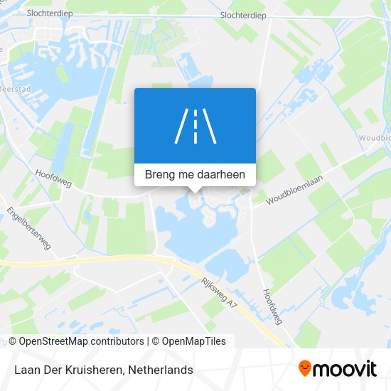 Laan Der Kruisheren kaart