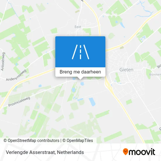 Verlengde Asserstraat kaart