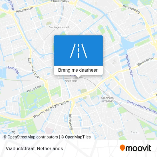 Viaductstraat kaart