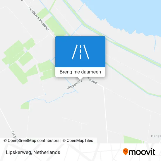 Lipskerweg kaart