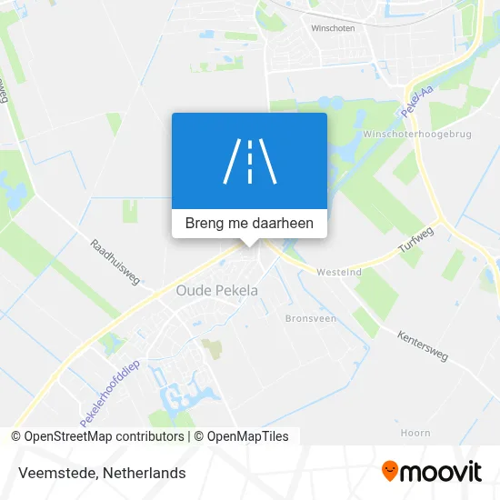Veemstede kaart