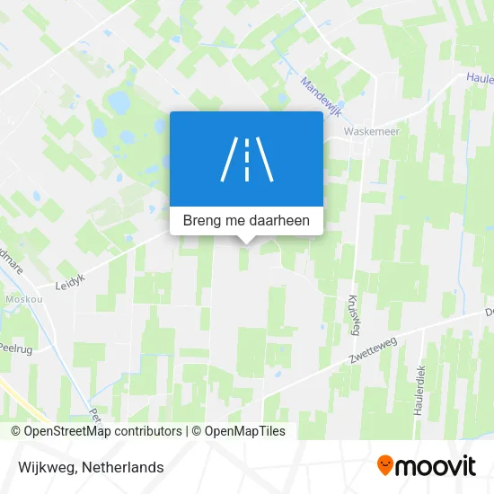 Wijkweg kaart