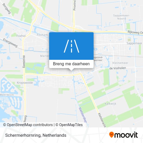 Schermerhornring kaart