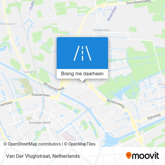 Van Der Vlugtstraat kaart