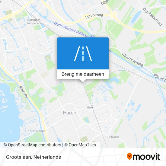 Grootslaan kaart