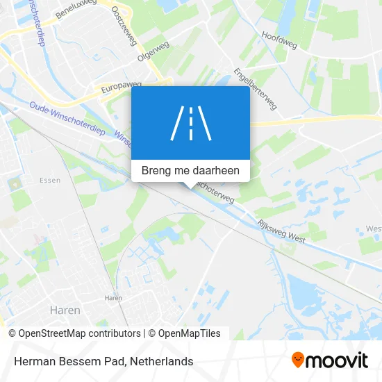 Herman Bessem Pad kaart