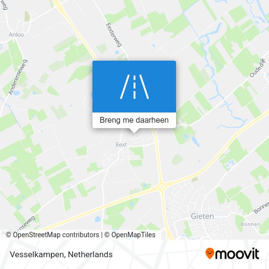 Vesselkampen kaart