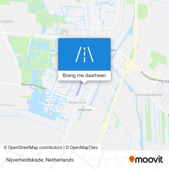 Nijverheidskade kaart