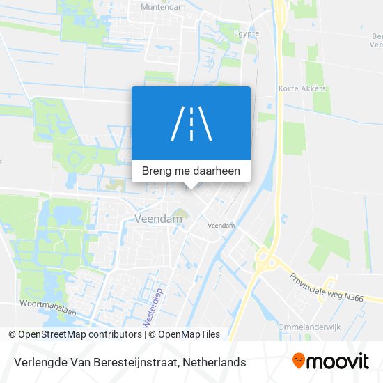 Verlengde Van Beresteijnstraat kaart