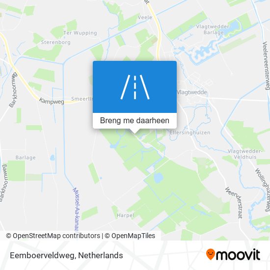 Eemboerveldweg kaart