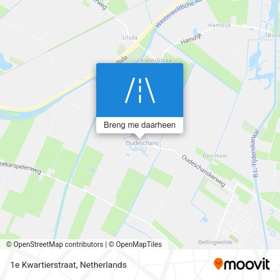 1e Kwartierstraat kaart