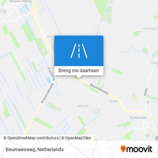 Beumeesweg kaart