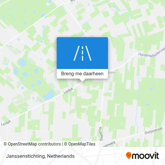 Janssenstichting kaart