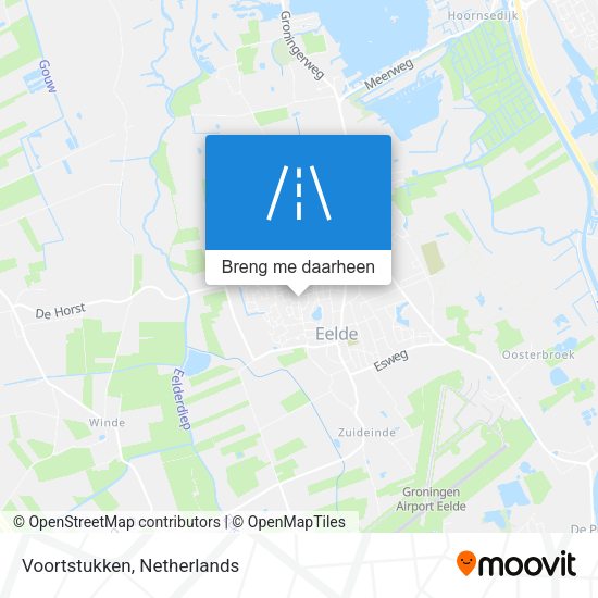 Voortstukken kaart