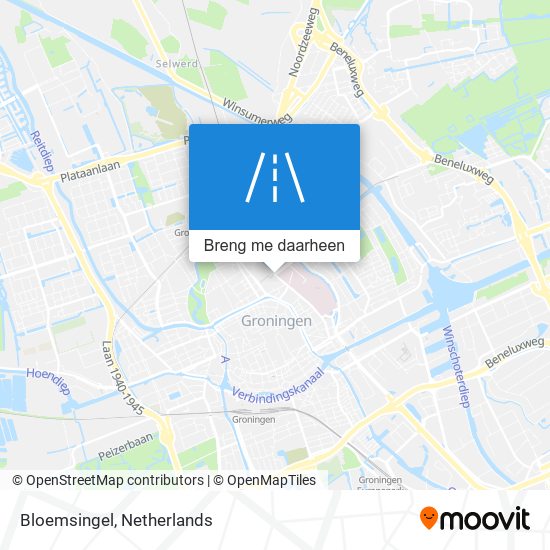 Bloemsingel kaart