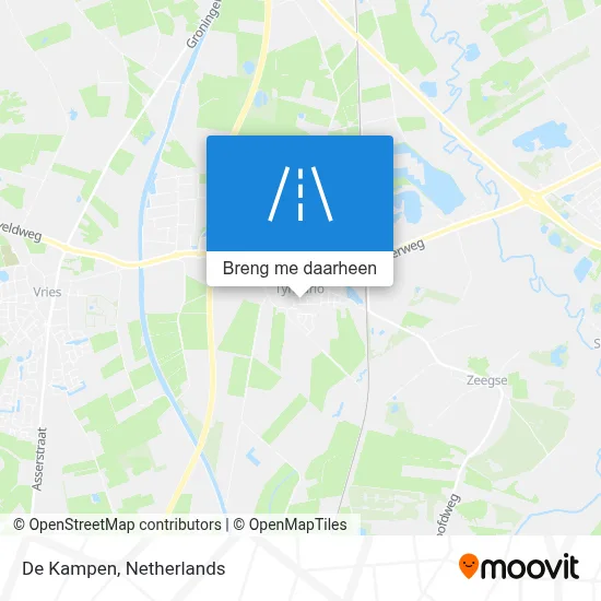 De Kampen kaart