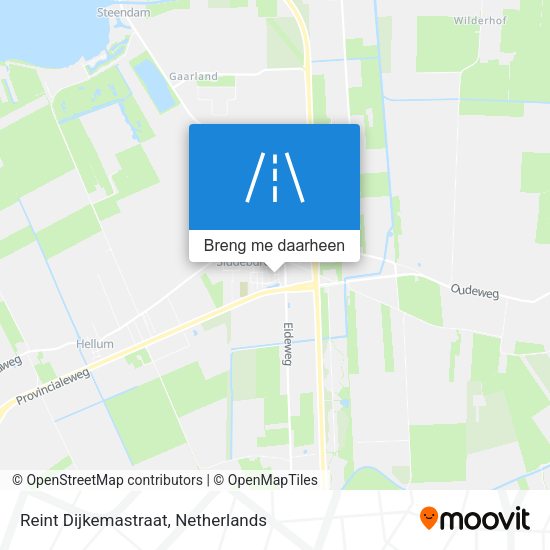 Reint Dijkemastraat kaart