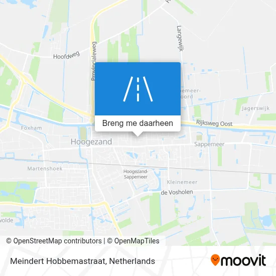 Meindert Hobbemastraat kaart