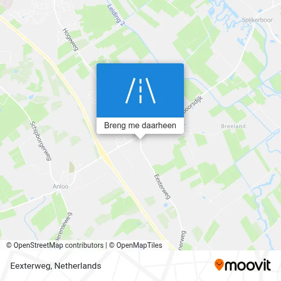 Eexterweg kaart