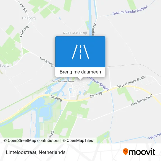 Linteloostraat kaart