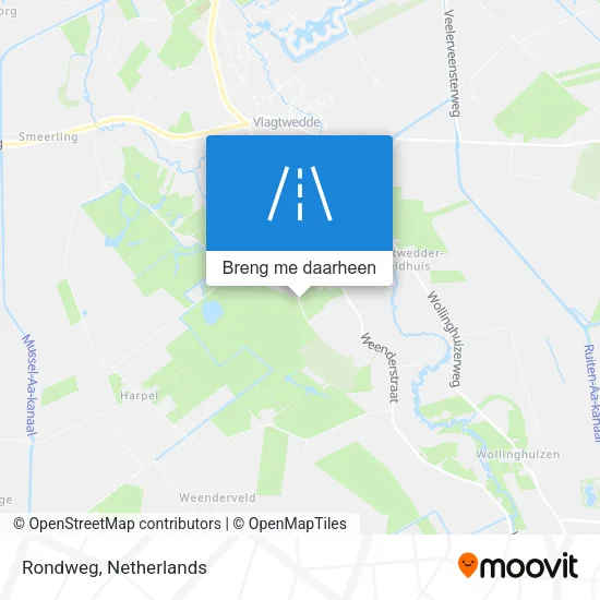 Rondweg kaart