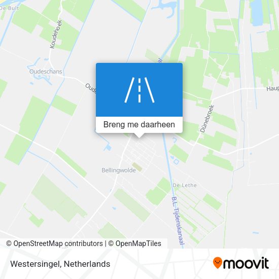 Westersingel kaart