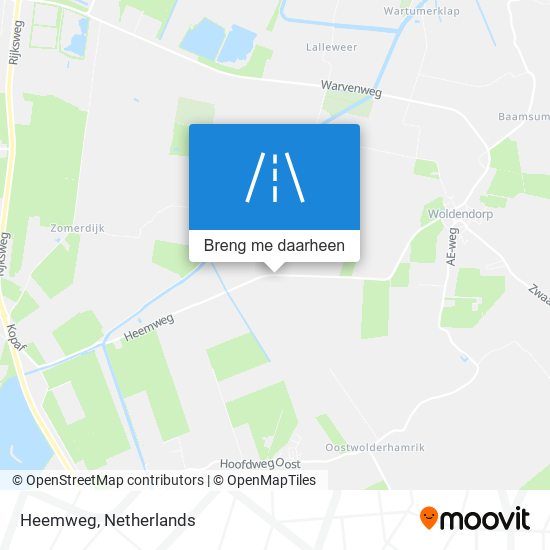 Heemweg kaart