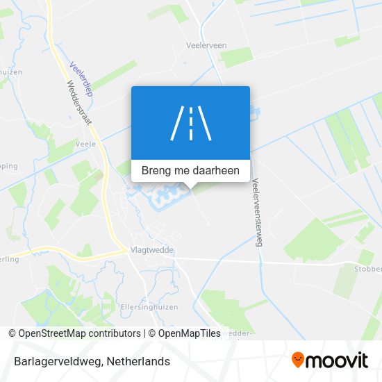 Barlagerveldweg kaart