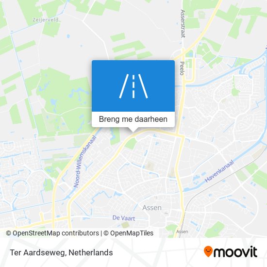 Ter Aardseweg kaart