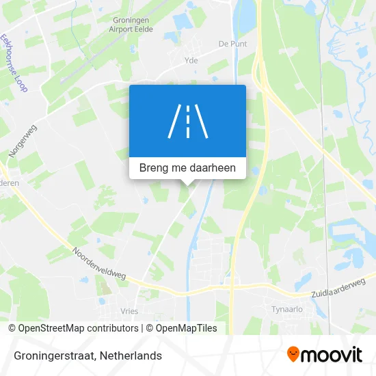 Groningerstraat kaart