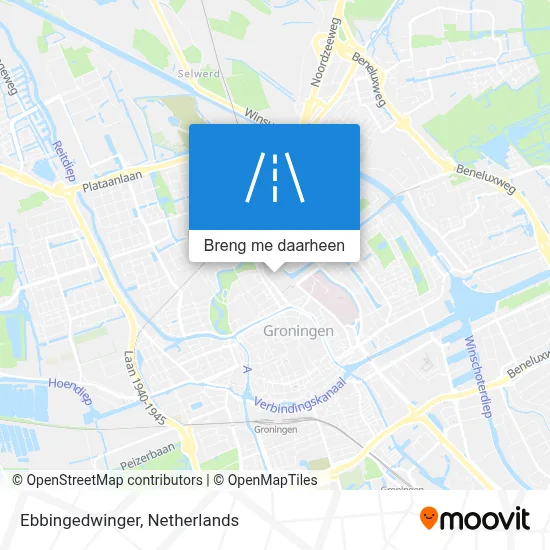 Ebbingedwinger kaart