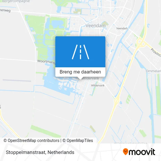 Stoppelmanstraat kaart