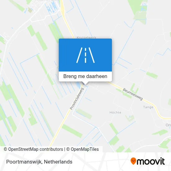 Poortmanswijk kaart