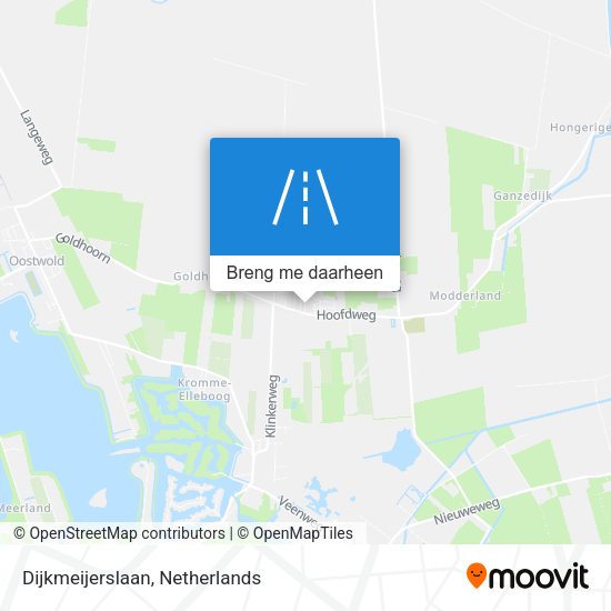 Dijkmeijerslaan kaart