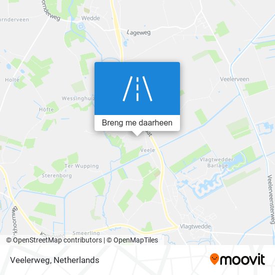 Veelerweg kaart