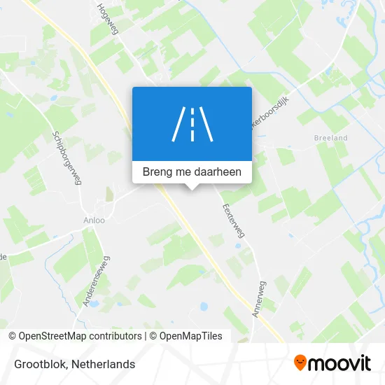 Grootblok kaart