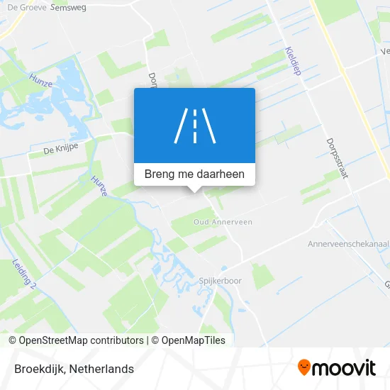 Broekdijk kaart