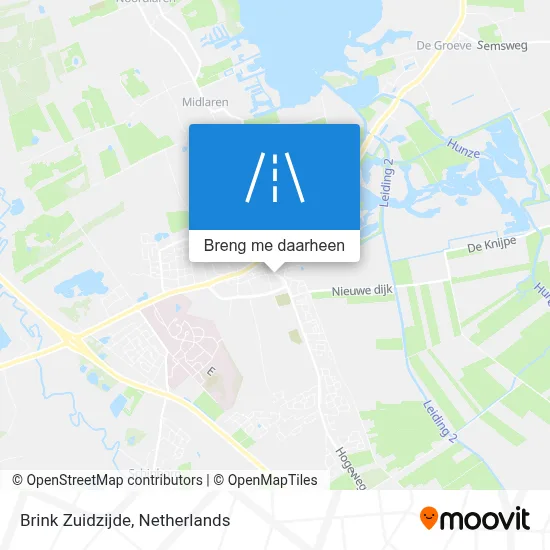Brink Zuidzijde kaart
