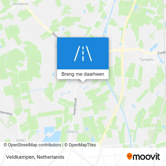 Veldkampen kaart