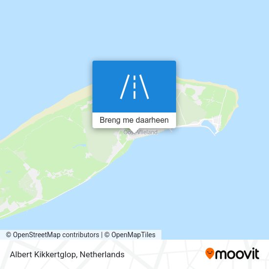 Albert Kikkertglop kaart