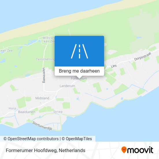 Formerumer Hoofdweg kaart