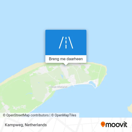 Kampweg kaart